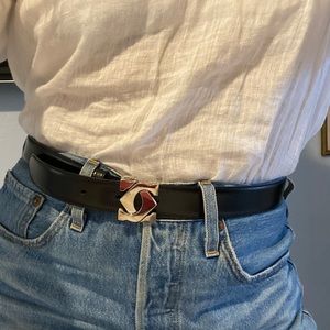 CARTIER - Vintage Leather Two colors interchangeable